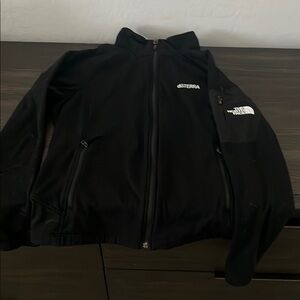 Custom dōTERRA -The North Face Black Performance Jacket with Streamlined Design